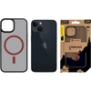 Tactical MagForce Hyperstealth 2.0 dėklas telefonui Apple iPhone 14 juodos ir raudonos spalvos