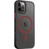 Tactical MagForce Hyperstealth 2.0 dėklas skirtas Apple iPhone 12/12 Pro juodos spalvos/Raudona
