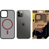 Tactical MagForce Hyperstealth 2.0 dėklas skirtas Apple iPhone 12/12 Pro juodos spalvos/Raudona