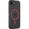 Tactical MagForce Hyperstealth 2.0 dėklas telefonui Apple iPhone 16e juodos ir raudonos spalvos