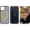 Tactical MagForce Hyperstealth 2.0 dėklas telefonui Apple iPhone 13 mini juodos ir geltonos spalvos
