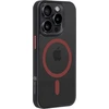 Tactical MagForce Hyperstealth 2.0 dėklas telefonui Apple iPhone 15 Pro juodos ir raudonos spalvos