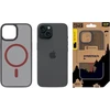 Tactical MagForce Hyperstealth 2.0 dėklas telefonui Apple iPhone 15 juodos ir geltonos spalvos