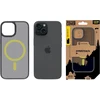 Tactical MagForce Hyperstealth 2.0 dėklas telefonui Apple iPhone 15 juodos ir geltonos spalvos