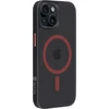 Tactical MagForce Hyperstealth 2.0 dėklas telefonui Apple iPhone 15 juodos ir geltonos spalvos