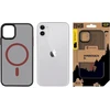 Tactical MagForce Hyperstealth 2.0 dėklas telefonui Apple iPhone 11 juodos ir raudonos spalvos