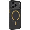 Tactical MagForce Hyperstealth 2.0 dėklas skirtas Apple iPhone 17 Pro juodos ir geltonos spalvos