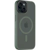 Dėklas Tactical MagForce Hyperstealth dangtelis, skirtas iPhone 15 Forest Žalias