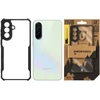 Tactical Quantum Stealth dėklas skirtas Samsung Galaxy A37 skaidrus/juodos spalvos