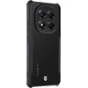 Tactical Quantum Stealth dėklas skirtas Xiaomi Redmi Note 14 Pro 5G skaidrus ir juodos spalvos