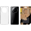Tactical TPU dėklas skirtas Xiaomi Redmi Note 14 Pro+ 5G skaidrus