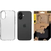 Tactical TPU Plyo dėklas skirtas Apple iPhone 16 skaidrus
