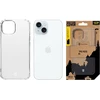 Dėklas Tactical TPU Plyo dangtelis, skirtas Apple iPhone 15 Skaidrus