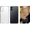 Tactical TPU Plyo dėklas skirtas Samsung Galaxy S25 Edge skaidrus