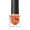 Dermacol „Neon Mania“ nagų lakas 2, oranžinis švytėjimas, 5 ml