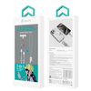 Devia kabelis lanyard 2in1 PD USB-C - Lightning 1,2 m 27W violetinės spalvos