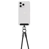 Devia kabelis lanyard 2in1 PD USB-C - Lightning 1,2 m 27W juodos spalvos