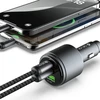 Devia automobilinis įkroviklis Extreme Metal PD QC 116W 1x USB 2x USB-C juodos spalvos