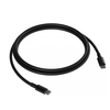 Devia laidinis įkroviklis Rocket PD 45W 1x USB-C juodos spalvos+ kabelis USB-C - USB-C
