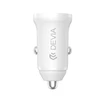 Devia car charger Smart Mini PD QC 3.0 30W 1x USB 1x USB-C baltas