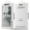 DKNY DKHCP16LLBNAEK Apple iPhone 16 Pro 6.3" dėklas telefonui juodos spalvos hardcase Liquid Glitter Arch Logo