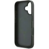 DKNY PU Leather Grid Pattern Magsafe Apple iPhone 16 dėklas telefonui žalios spalvos