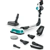 Įkraunamasis du viename dulkių siurblys Bosch Unlimited 7 ProHygienic Aqua, baltas