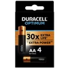 BATTERIES DURACELL OPTIMUM AA 4PCS