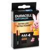 BATTERIES DURACELL OPTIMUM AAA 4PCS