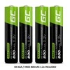 Duracell Žalias Cell VitalCharger UBS-C Charger for AAA/AA batteries / 4x HR03 800mAh included