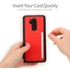 Dux Ducis Pocard dėklas skirtas Apple iPhone XS Max, raudonas