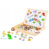 Ecotoys Edukacinė magnetinė lenta 2in1