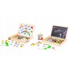 Ecotoys Edukacinė magnetinė lenta 2in1