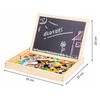 Ecotoys Edukacinė magnetinė lenta 2in1
