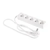 Karlik Elcan ilgintuvas su 5 lizdais / 1,5 m Vads / 10A / 250V / IP20 / baltas