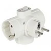 Skirstytuvas su jungikliu elektros lizdui Electraline 3viet./16A