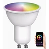 Lemputė LED GU10, 230V, 4,8W, 400lm, 2700K - 6500K, RGB, išmanioji Wi-Fi, valdoma programėle, TUYA / Smart Life, EMOS