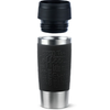 EMSA Travel Mug Classic N2020200 kelioninis puodelis 360 ml Juoda, Nerūdijančiojo plieno Nerūdijančiojo plieno