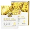 ENOUGH Lemon Fit Glow Sunshine Mask - lakštinė veido kaukė su citrinų ekstraktu ir vitaminu C, 1vnt.