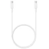 EP-T1510EWE + EP-DA705BWE Samsung 15W kelioninis įkroviklis + USB-C/USB-C Data kabelis baltos spalvos (OOB Bulk)