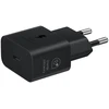 112803 EP-T2510EBE + EP-DN980BBE Samsung USB-C 25W kelioninis įkroviklis + USB-C Data kabelis juodos spalvos (OOB Bulk)