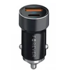 Forever CC-06 PD QC automobilinis įkroviklis 1x USB-C 1x USB 20W juodos spalvos + USB-C - USB-C kabelis 60W