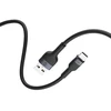 Forever Flexible kabelis USB - USB-C 1,0 m 3A juodos spalvos
