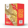 TelForceone String Light GOLDEN TWIG CLF-03 480LED šiltai balta 3m + 5m Forever Light
