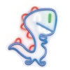 TelForceone Neon LED JURASSIC BABY DINO mėlynos spalvos FLNJ01"Forever" šviesiai