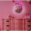 Neon MIRROR LED SLEEPING CAT baltas rožinis FMNE03 Forever Light