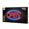 TelForceone Neoninė PLEXI LED OPEN mėlyna raudona FPNE04X"Forever" šviesiai