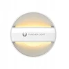 Telforceone Lamp LED naktinė lempa apvali PURE FLC-20 ALMA PIR baltos spalvos 500mAh Forever Light