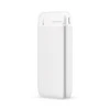 Forever power bank TB-100M 10000 mAh baltos spalvos