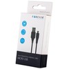 Forever kabelis USB - microUSB 1,0 m 1A juodos spalvos